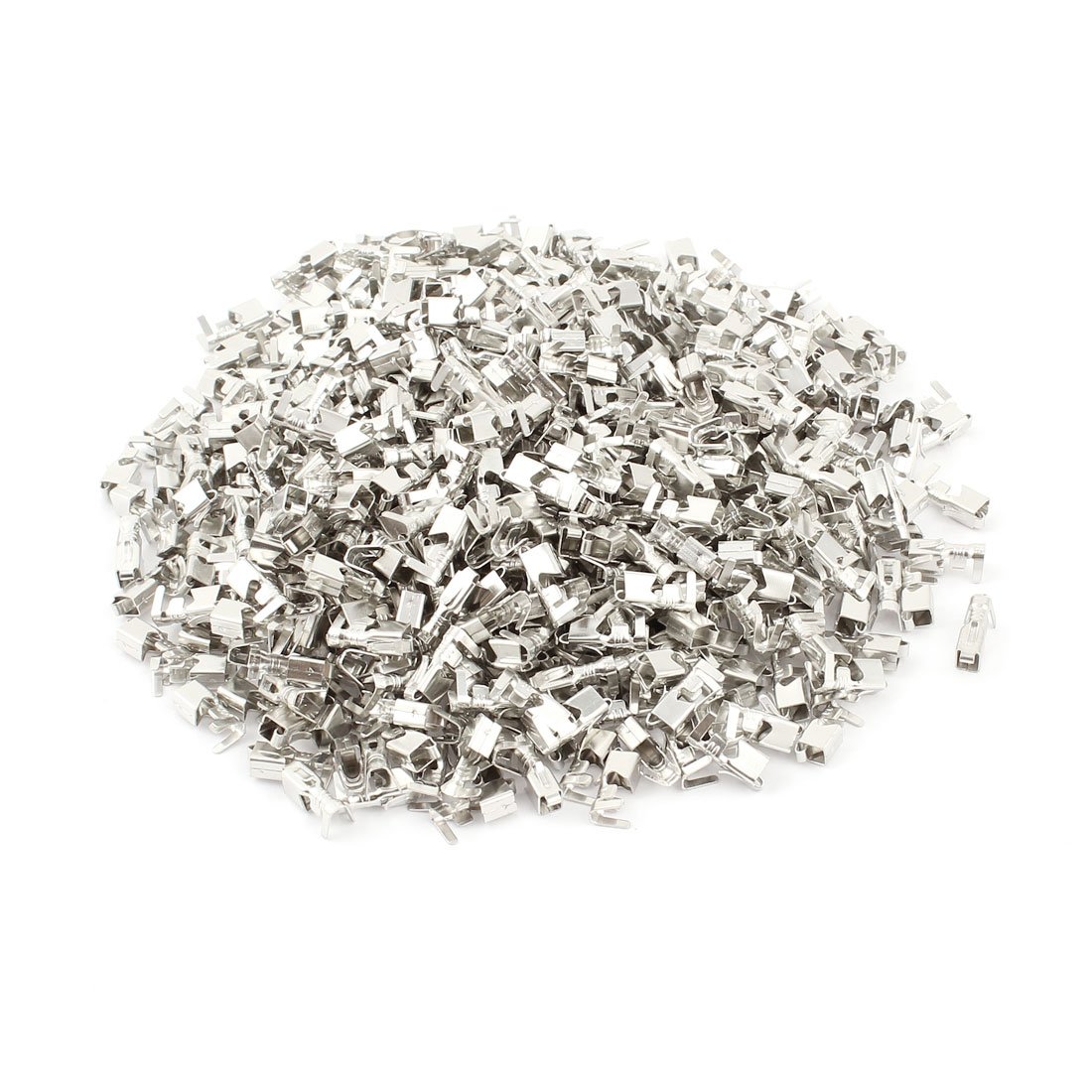 sourcing map 500pcs VH 3.96mm Connector Crimp Contact Pin Copper-Tin