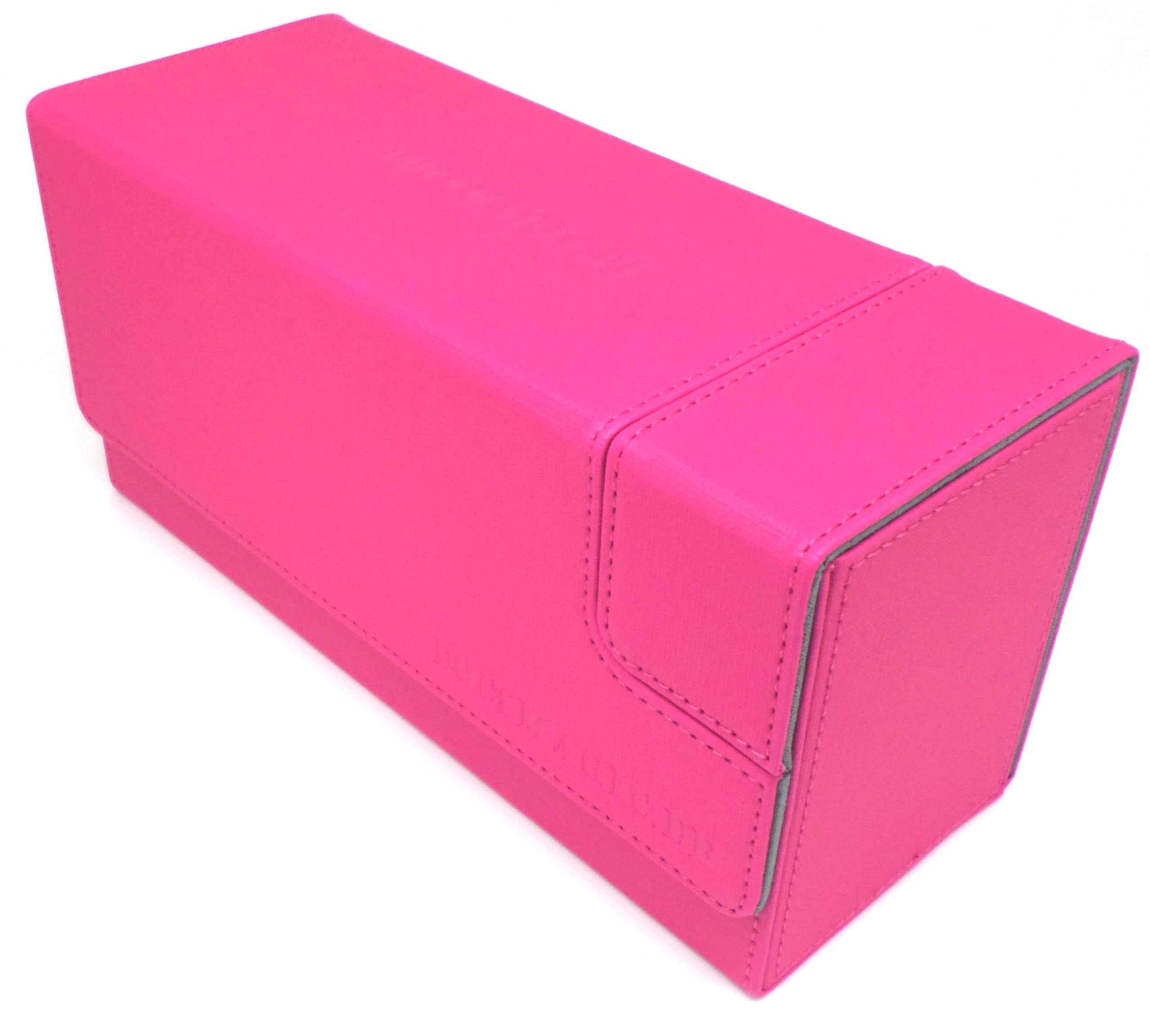 docsmagic.de Premium Magnetic Tray Long Box Pink Small - Card Deck Storage — image 1