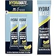 GuruNanda Hydramate Hydration Support Drink Mix - Electrolyte Powder Packets for Dehydration, Exercise & Energy - No Added Sweeteners, Non-GMO, Natural Lemon Lime Flavor (0.56 oz)