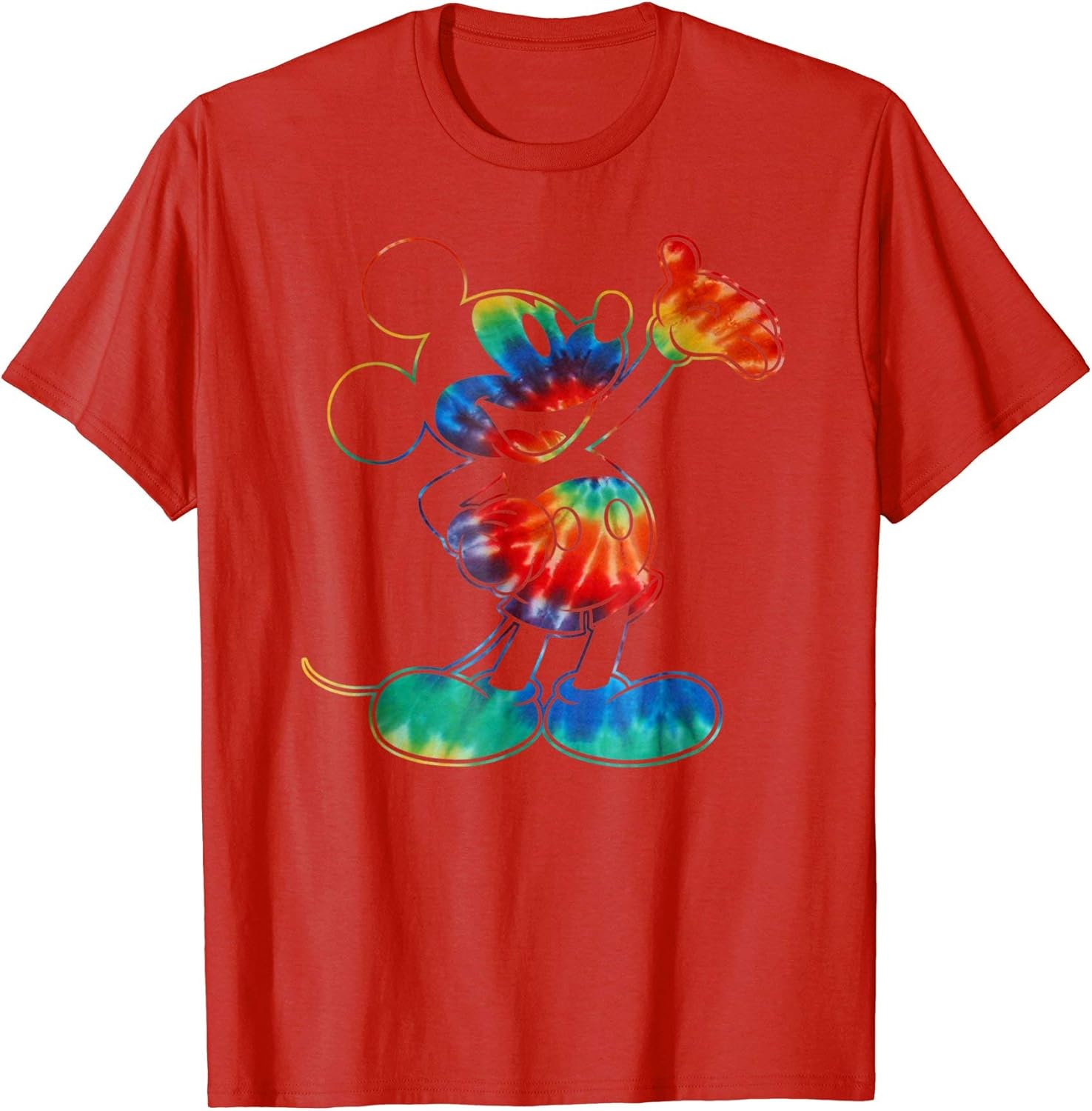 Amazon.com: Disney Mickey Mouse Tie Dye T-Shirt: Clothing