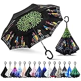 ZOMAKE Inverted Umbrella, Double Layer Reverse