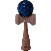 Black/Blue Leopard Kendama