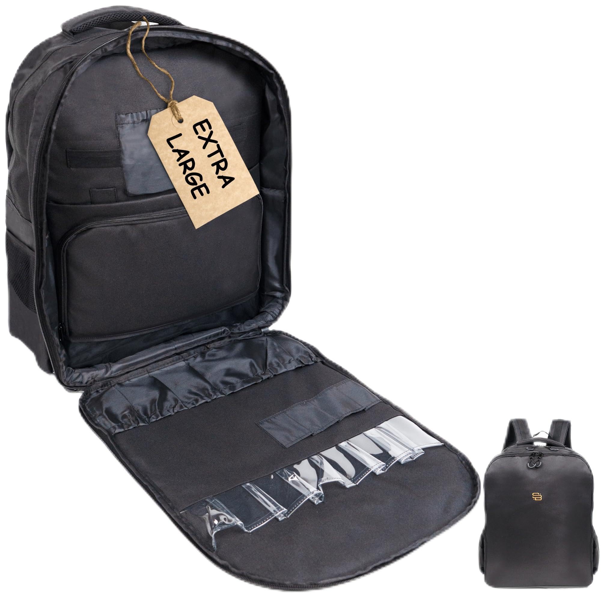 Photo 1 of Smart Barber XXL Travel Backpack 21×17×4?in – Water?Resistant, Easy?Clean Case for Clippers & Salon Tools – Mobile Barber Organizer