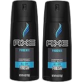 AXE Body Spray for Men - Phoenix - 4 oz - 2 pk