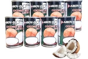 AROY- D 99.95% Coconut Milk, Guar Gum Free, 165ml*8