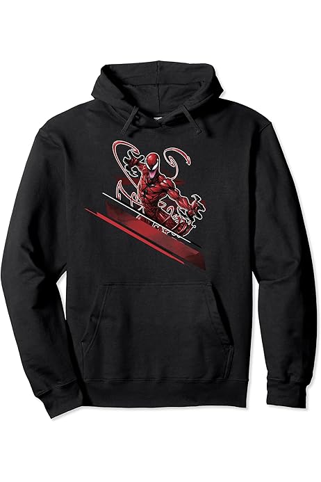 Amazon.com: Marvel Carnage Action Pose Portrait Pullover Hoodie : Clothing,  Shoes \u0026 Jewelry