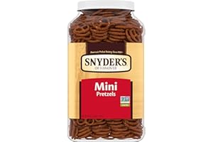 Snyder's of Hanover Pretzels, Mini Pretzels, 40 Oz Canister