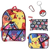 BIOWORLD, Boys, Youth Five-Piece Backpack Set (Little Kid/Big Kid), Aop, One Size