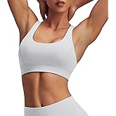 kakola Racerback Sports Bras for Women Padded Double Lined Sports Bra for Workout Yoga Gym