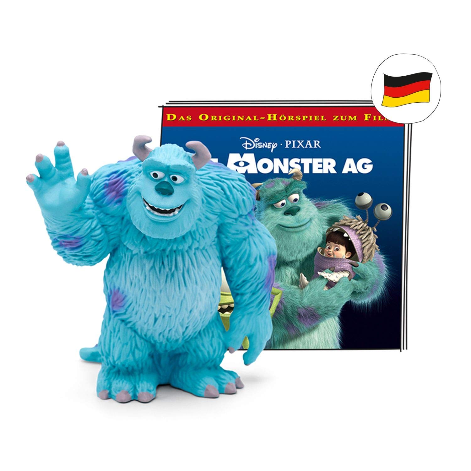 tonies Disney Audio Figure for Toniebox, Monster AG Original Radio Play, Approx. 59 Min, Ages 4+, Includes Tonie Figure Sulley