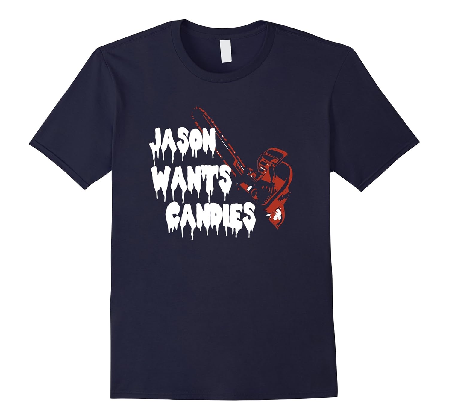 Hello My Name is Jason and I want candies Halloween T shirt-ANZ