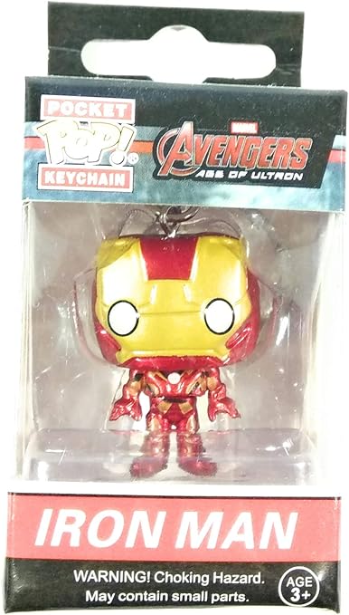 tony stark funko pop keychain