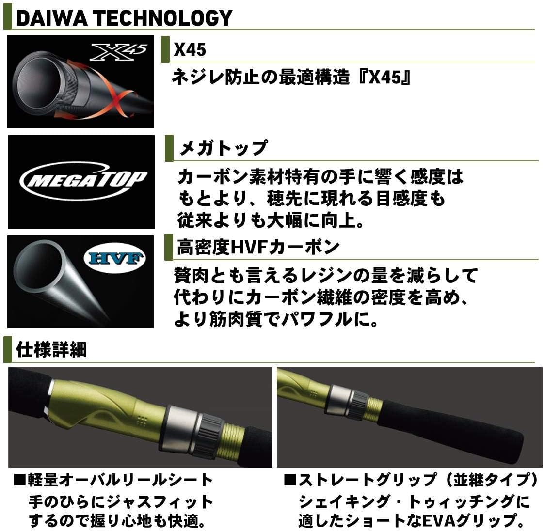 Amazon ダイワ Daiwa ちょい投げ ルアー 万能ロッド ディースマーツ 863m 釣り竿 ダイワ Daiwa シーバスロッド