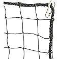 Nettings Wholesale Multi-Sport Barrier Net, Nylon, Black, 10x10/15/20/30, Baseball, Softball, Basketball, Football, Soccer, Tennis
