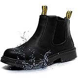 KELODON Waterproof Steel Toe Boots For Men-6 Inch