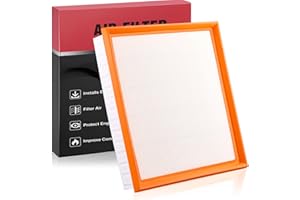 BDFHYK CA12295 Engine Air Filter Compatible with Subaru Ascent Crosstrek Forester Impreza Legacy Outback WRX H4, 2.0L 2.4L 2.5L H4, Replace 16546-AA16A AF5293 A3109C