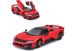 HTLNUZD 1/18 F80 Alloy Car Model, Hardcover Full Open Doors, Die-Cast Simulation Vehicle, Collectible Adult Miniature Car Mod