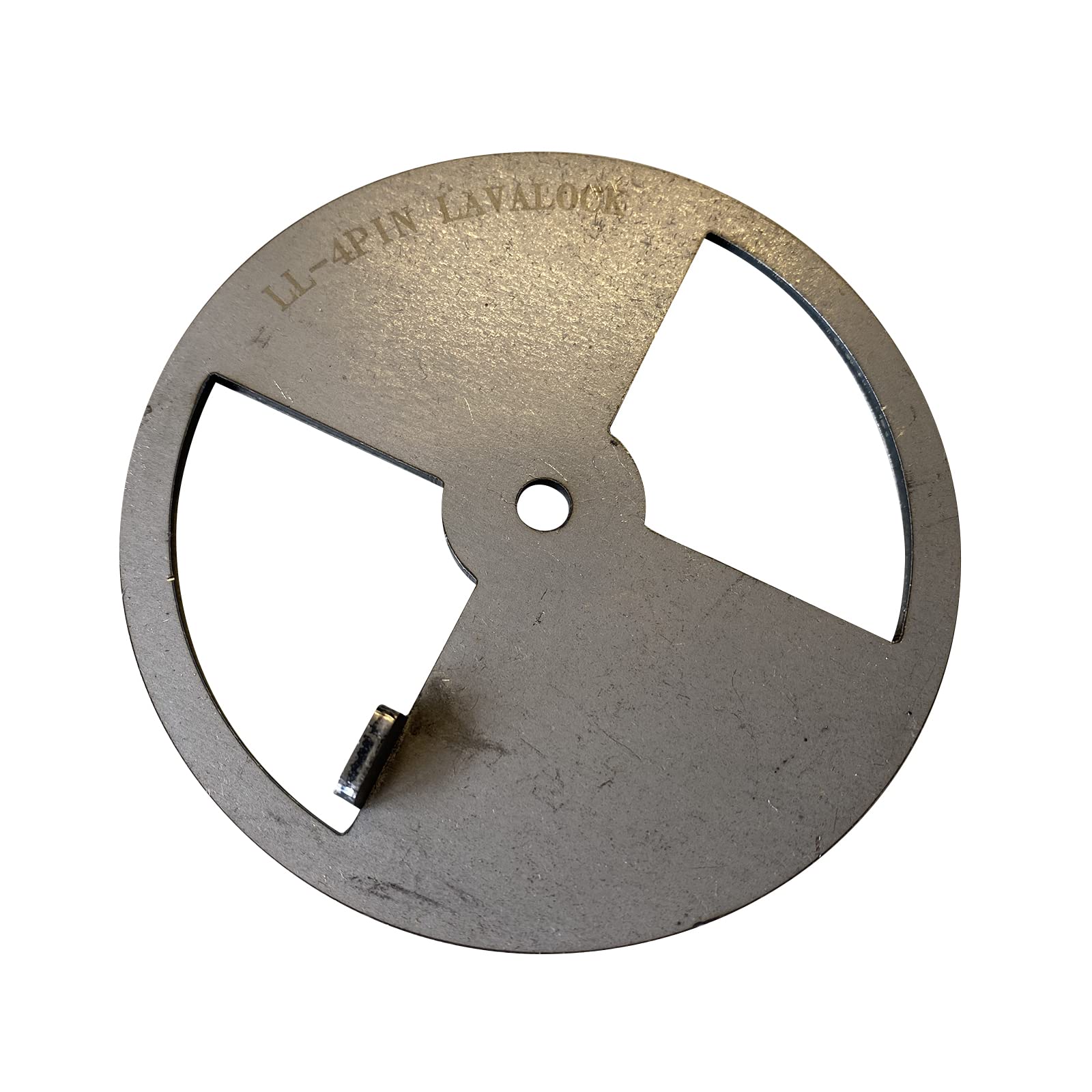 LavaLock Smoker Pinwheel BBQ air Damper Pit Grill Vent 4" Diameter Steel