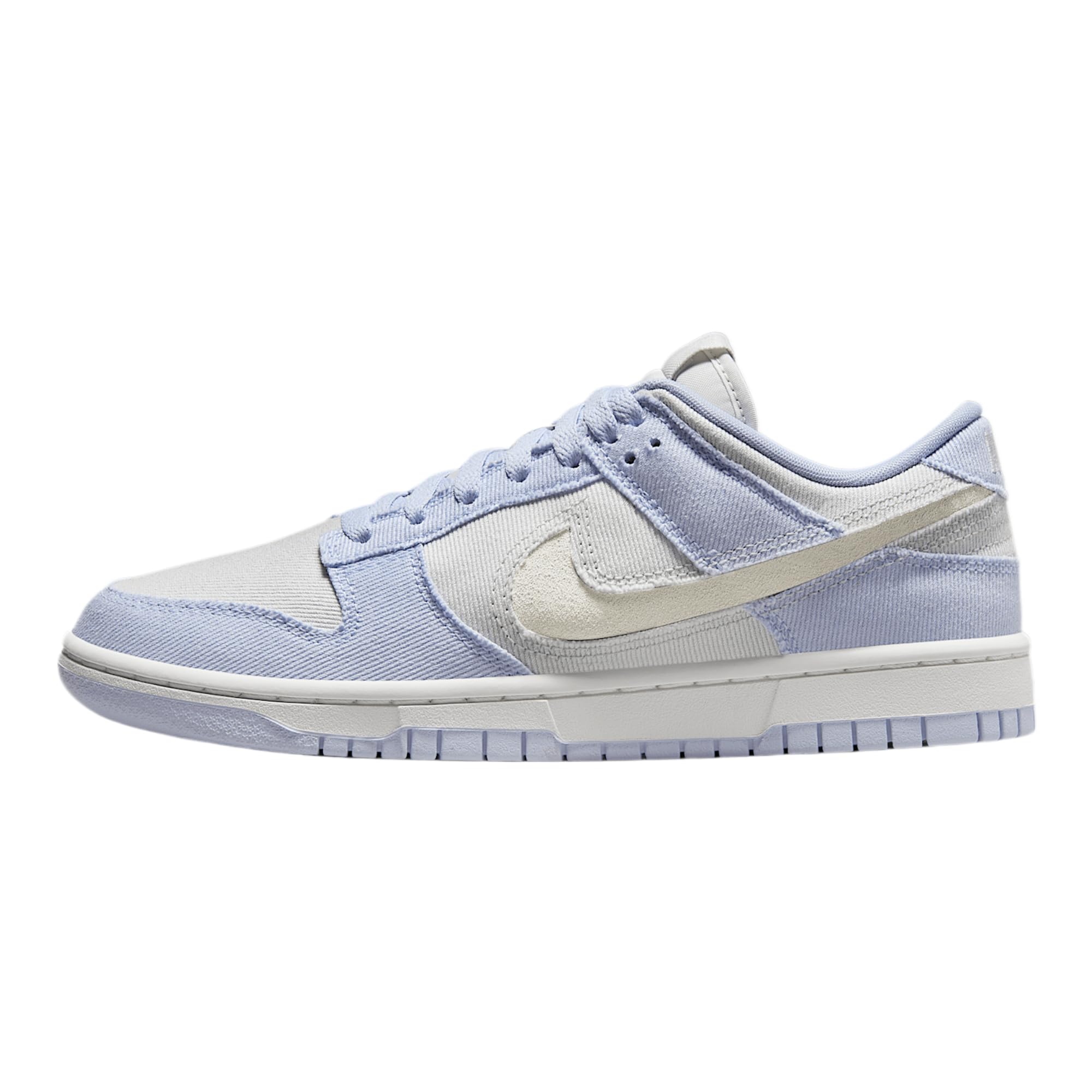 Nike Dunk Low Women's Shoes (HF1985-001, Ghost/Platinum Tint/Summit White) Size 10 Image