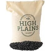 High Plains Beans Black Beans, 10 lb Bag, Premium Black Turtle Beans | Rich, Earthy Flavor with a Firm, Satisfying Bite, Triple-Cleaned, High in Protein and Fiber, Gluten Free, Grown in the USA
