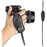 SMALLRIG Camera Cage Wrist Strap, Hand Strap with Quick Adjustable and Detachable Design Secure Grip for Camera Cage Camera Handle and L Bracket - 3848