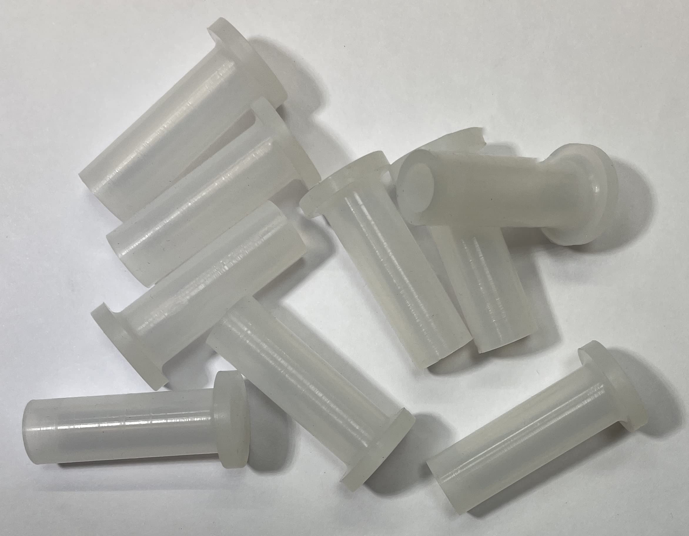 dexierp Protection Force Easy Cap For OD 8mm 5/16 Inch (Pack of 15) Ribp Tube Expanded Tube Openning Long Tube Pipe Post End Cover Screw Thread Protectors Elastic Rubber