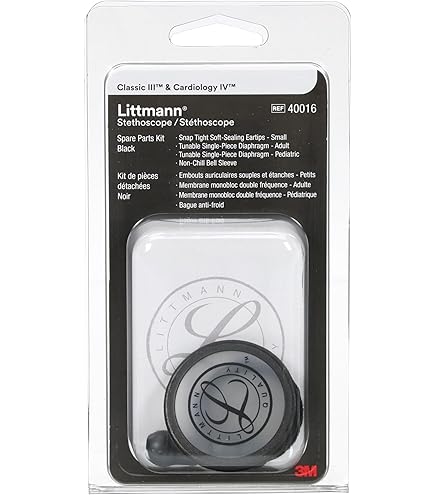 Amazon.com: 3M Littmann Stethoscope Spare Parts Kit – Gray