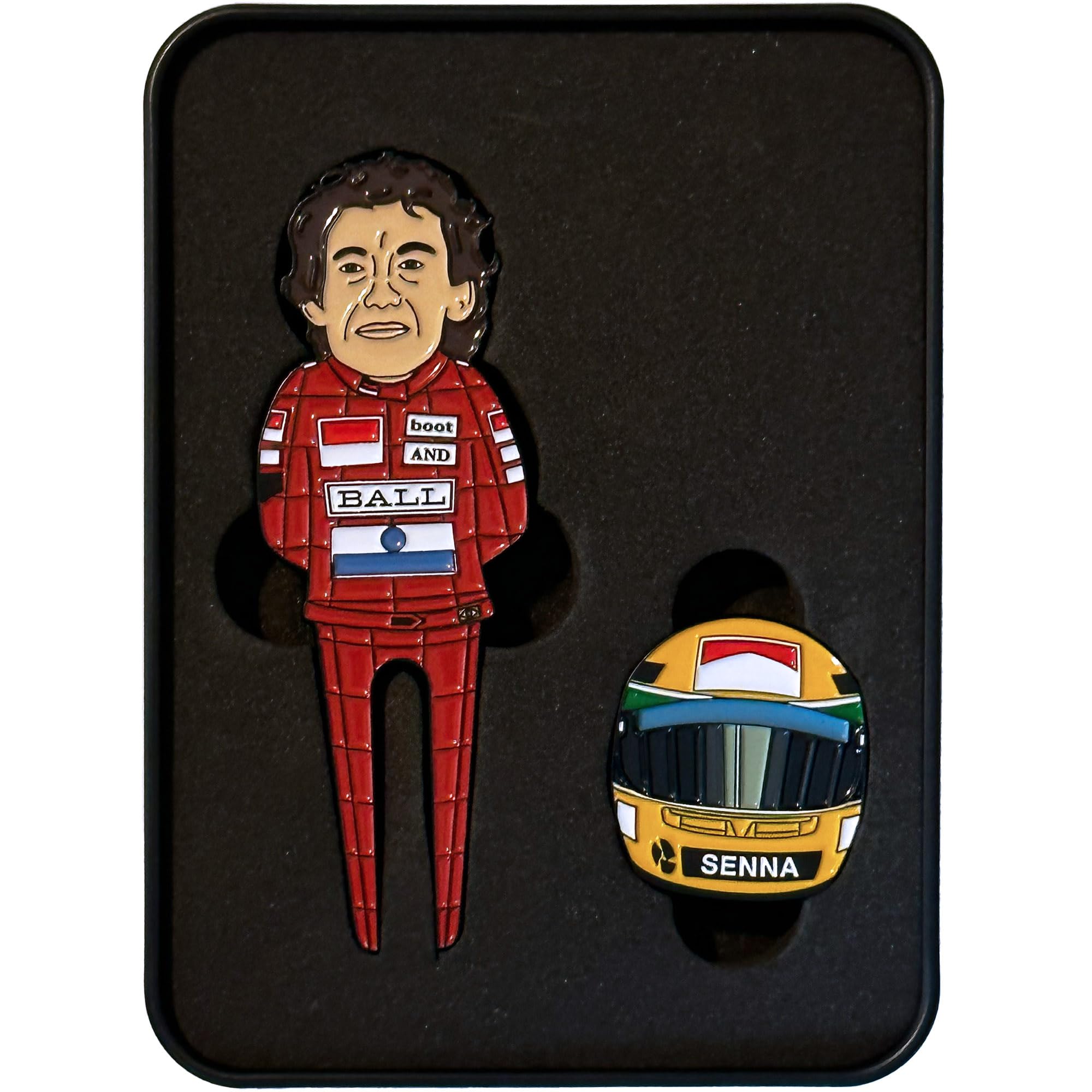 Ayrton Senna F1 Golf Divot Tool & Ball Marker