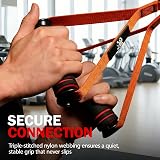 Slim Panda Exercise Handles Heavy Duty Resistance Band Cable Attachments Black view 5