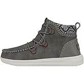 HEYDUDE Women's Eloise Leather Ankle Boot