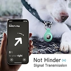 JETech Silicone Case for AirTag 2021 with