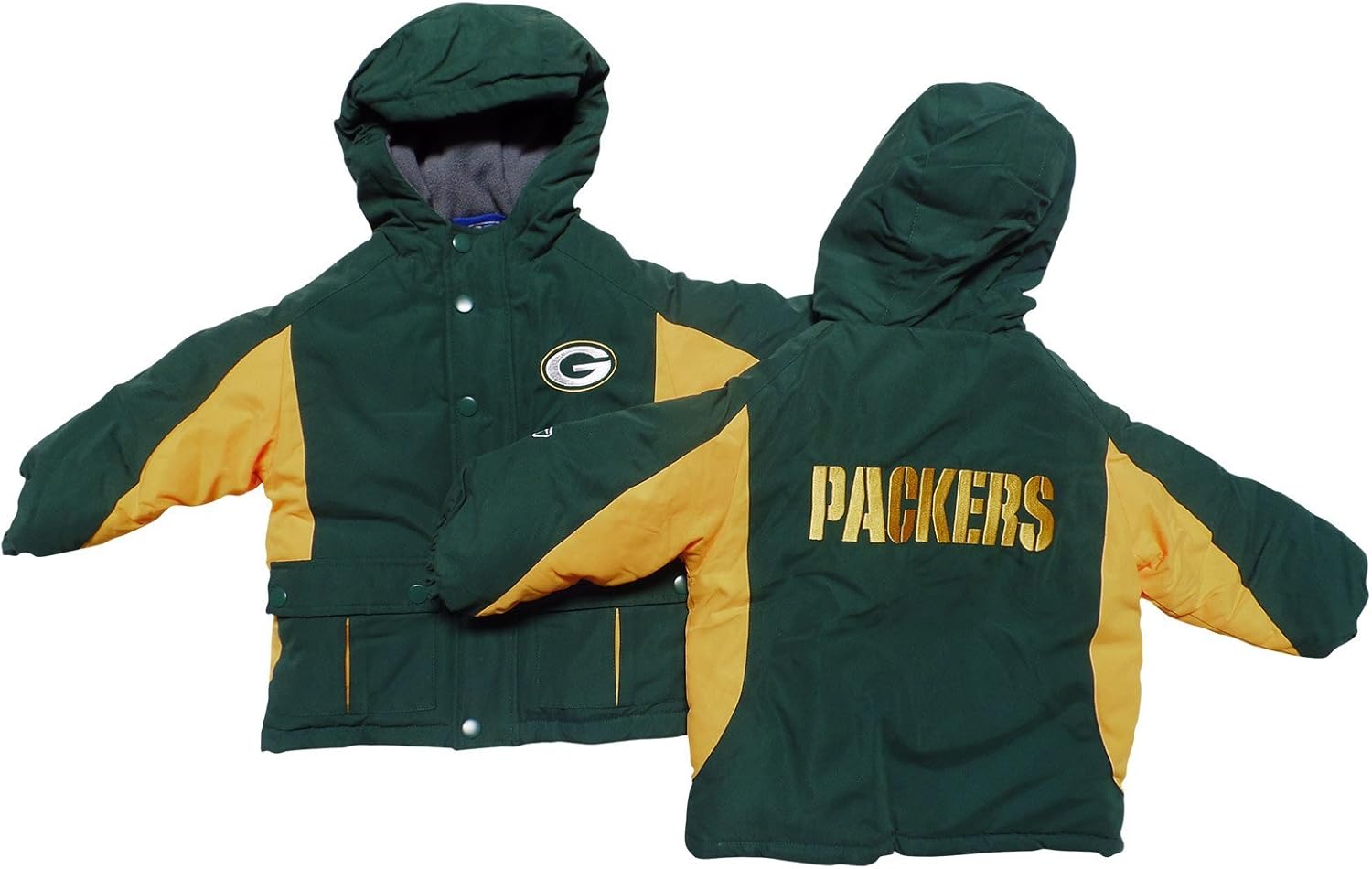 Reebok NFL Green Bay Packers Parka Youth Jacket, 12M