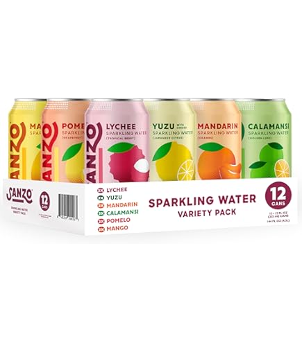 Amazon.com : Moshi Sparkling Drinks - Moshi Variety Pack (12