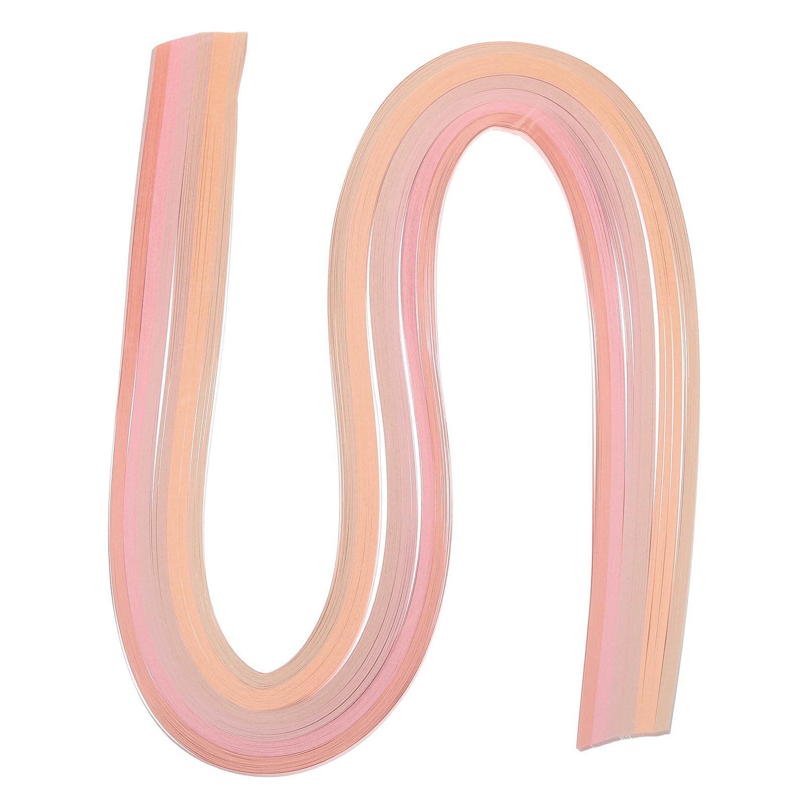 PATIKIL 120pcs Quilling Strips Paper 1/8"(3mm) 21" Origami Paper Quilling Strip for Art DIY Hand Craft Christmas, Pink