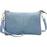 Beurlike Leather Wristlet Wallet Clutch Purses For Women Small Crossbody Phone Bags