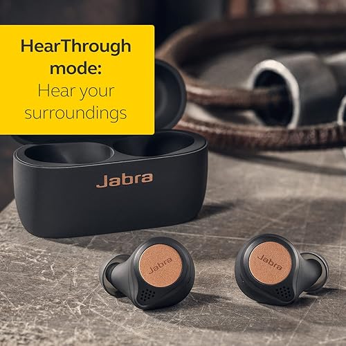 Jabra Elite Active 75t True Wireless Bluetooth Earbuds, Copper