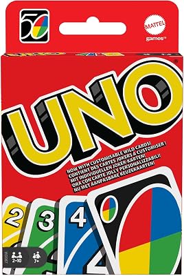 Juego de Cartas UNO, 7+ años, 2-10 Jugadores