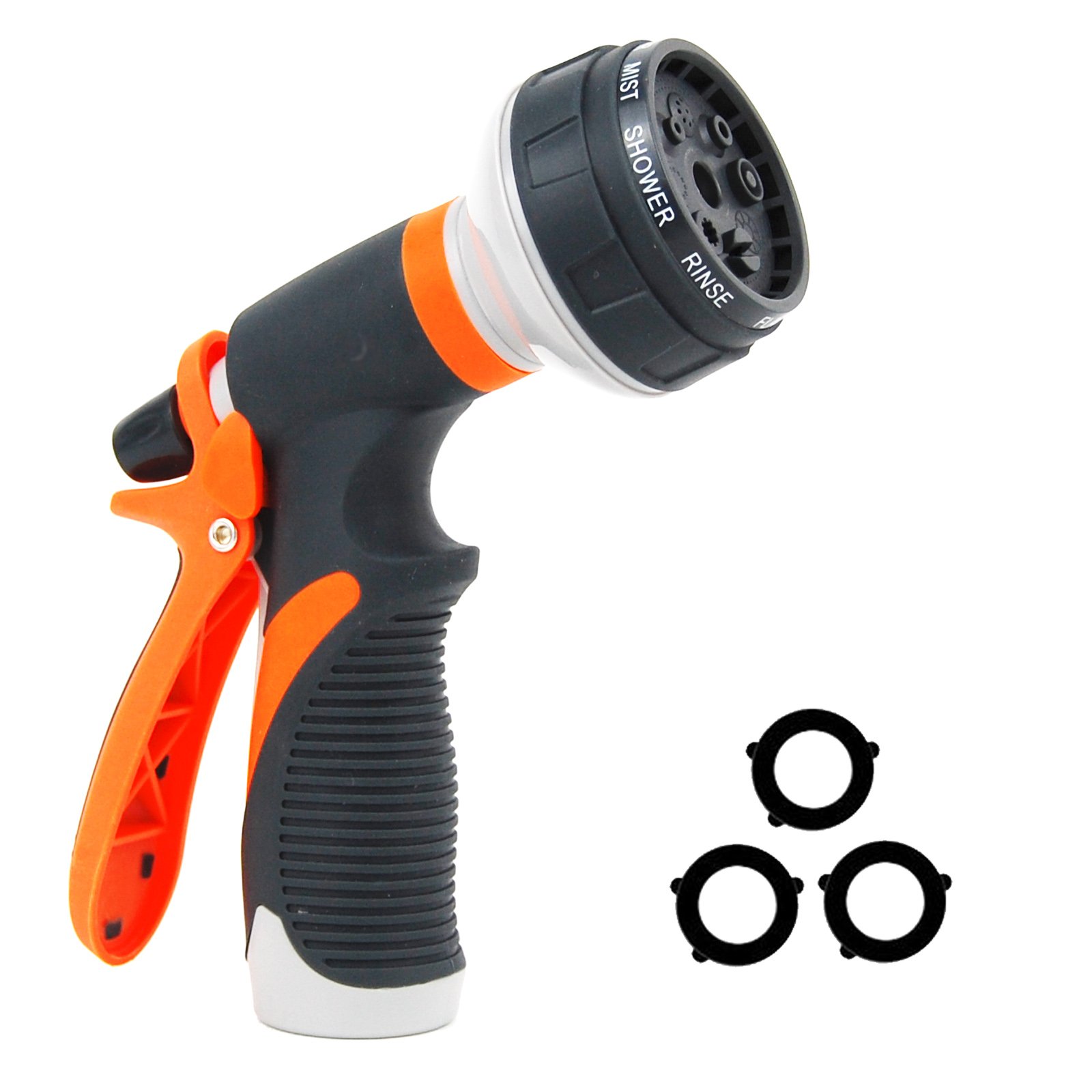 Hose Nozzle Spray Nozzle,High Pressure Water Nozzle Gun with Heavy Duty