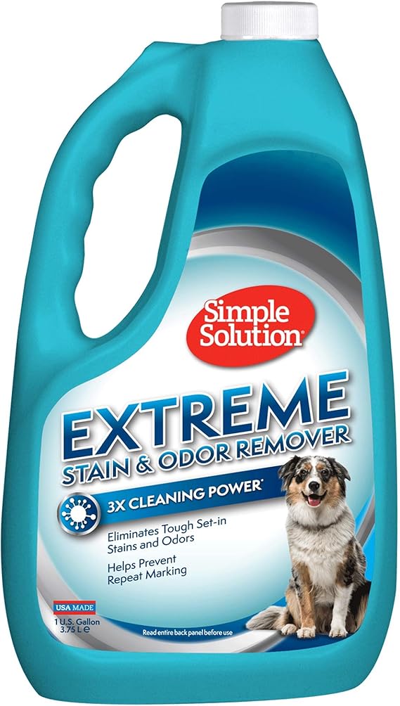 Simple Solution Extreme Stain + Odor Remover, 1 Gallon Refill Amazon