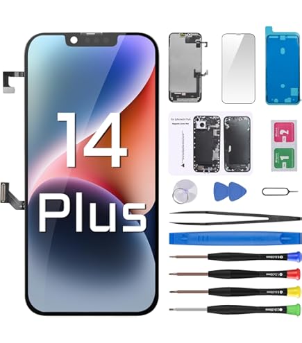 Amazon.com: for iPhone 14 Plus Screen Replacement Kit for iPhone