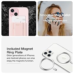 AMAZINGthing Magnetic Phone Wallet Compatible with