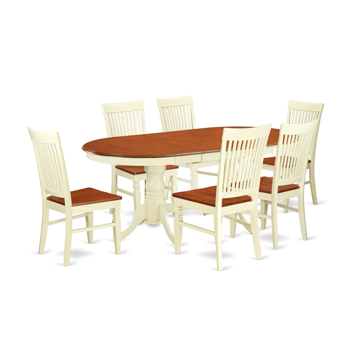 Best cherry buttermilk dining table 5 set