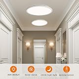 Matane LED Ceiling Light Dimmable 36W with Remote 3000K-6500K Night Light 2000K view 6
