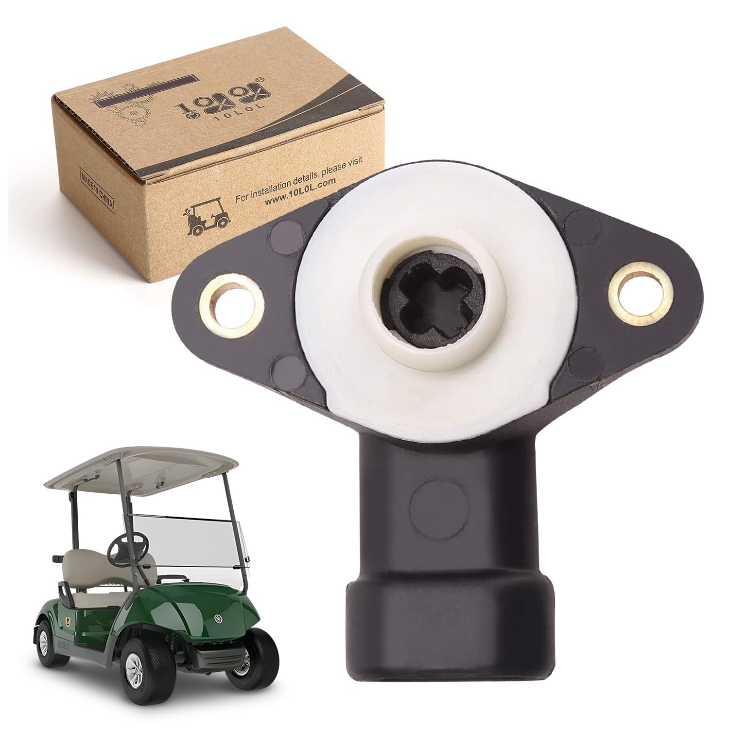 Photo 1 of 10L0L Golf Cart Throttle Sensor for Yamaha G29 Drive/YDRE 2007-2013 Electric Models, Accelerator Position Sensor Replace OEM: JW2-H5885-00