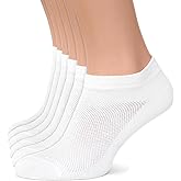 Duna Ankle Socks for Womens - Ultra Thin Breathable Cotton Sport Socks - Athletic, Running, Low Cut, No Show (4 and 6 pairs)