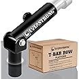 EVERSTRONG T Bar Row Attachment with V Bar Attachment Landmine Handle - 360 Swivel Landmine Attachment for Barbell for Full-Body Workout in Home Gym - Small Spaces - Deadlifts Squats Landmine Stand