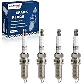 Double Iridium Spark Plugs 4 Pack Compatible with Nissan Altima 2.5 2013 2014 2015 2016 2017 2018 &amp; Nissan Rogue 2.5L 2014-2020 &ndash; Replaces 94702, DF6H-11A