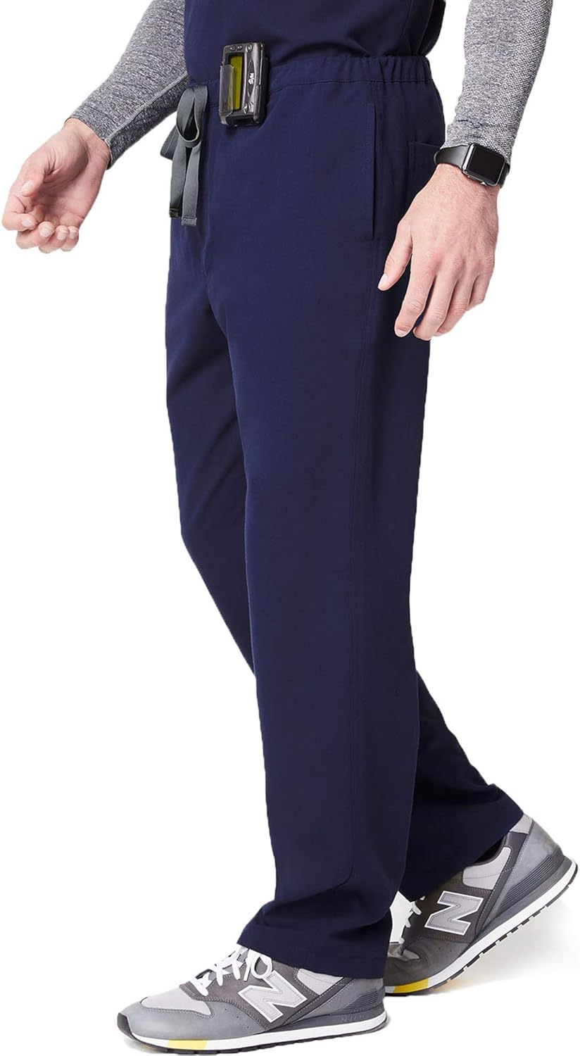 FIGS Pisco Basic Scrub Pants for Men – Tailored Fit, Super Soft Stretch, Anti-Wrinkle Medical Scrub Pants: Clothing