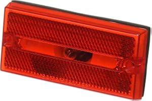 PERTERSON Peterson Manufacturing V132R Red Rectangular Clearance/Side Marker Light