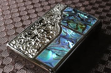 Amazon Co Jp 限定zippo シェルアラベスク ブラック 彫刻ジッポ